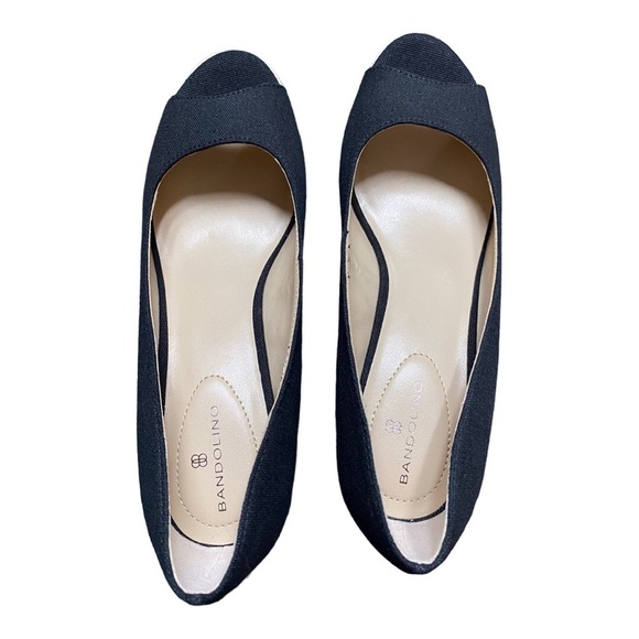 NWOT Bandolino Nuri 7 Espadrille Wedge Pump - Picture 3 of 7